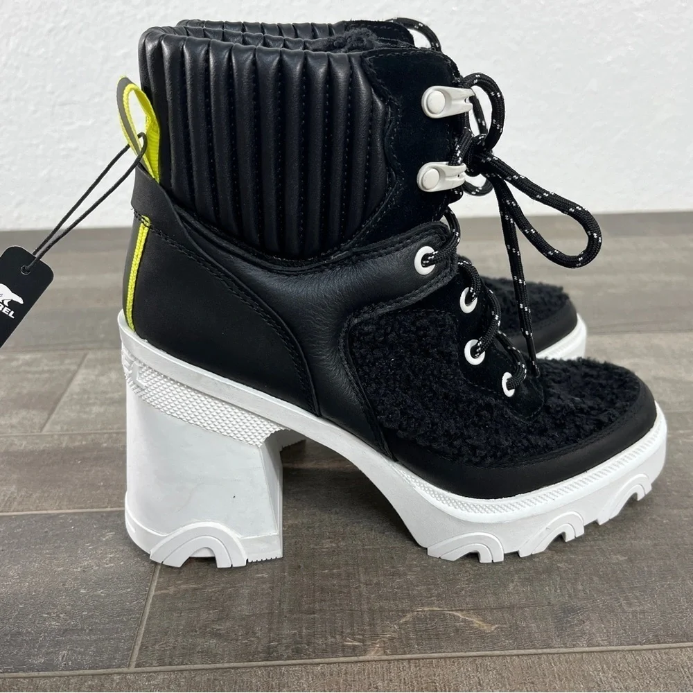 NEW Sorel Brex Heel Cozy Boot in Black